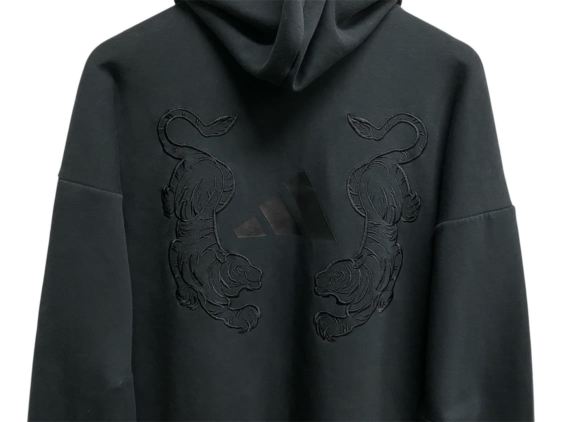 아디다스 호랑이 자수 후드티 95 상품이미지4