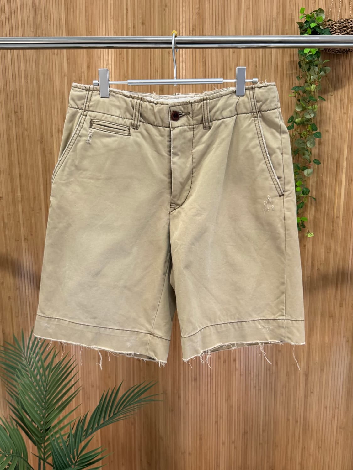 폴로 랄프로렌 데미지 빈티지 치노 반바지 상품이미지1