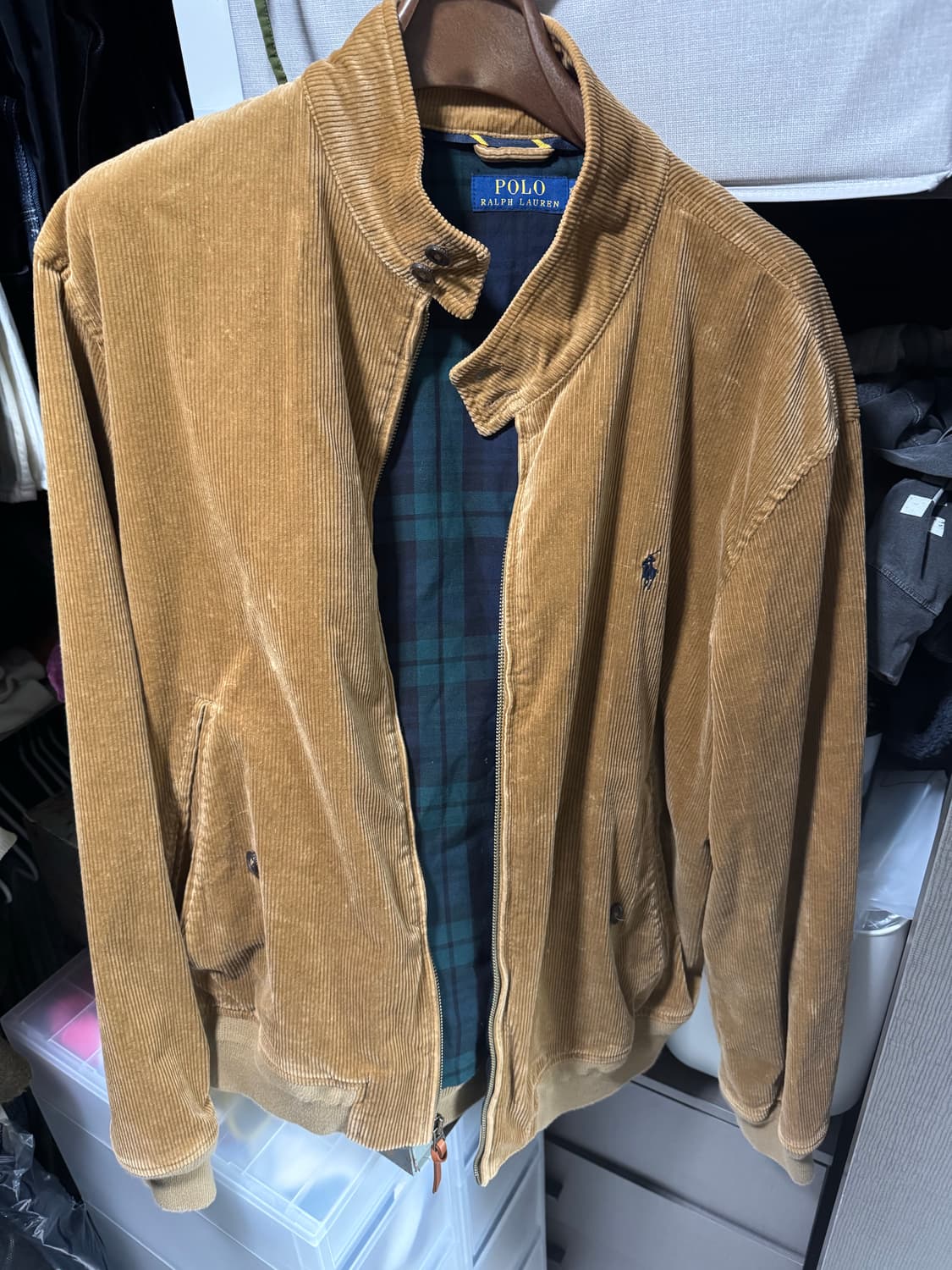 폴로 코듀로이 바라쿠다 자켓 xxl 상품이미지1