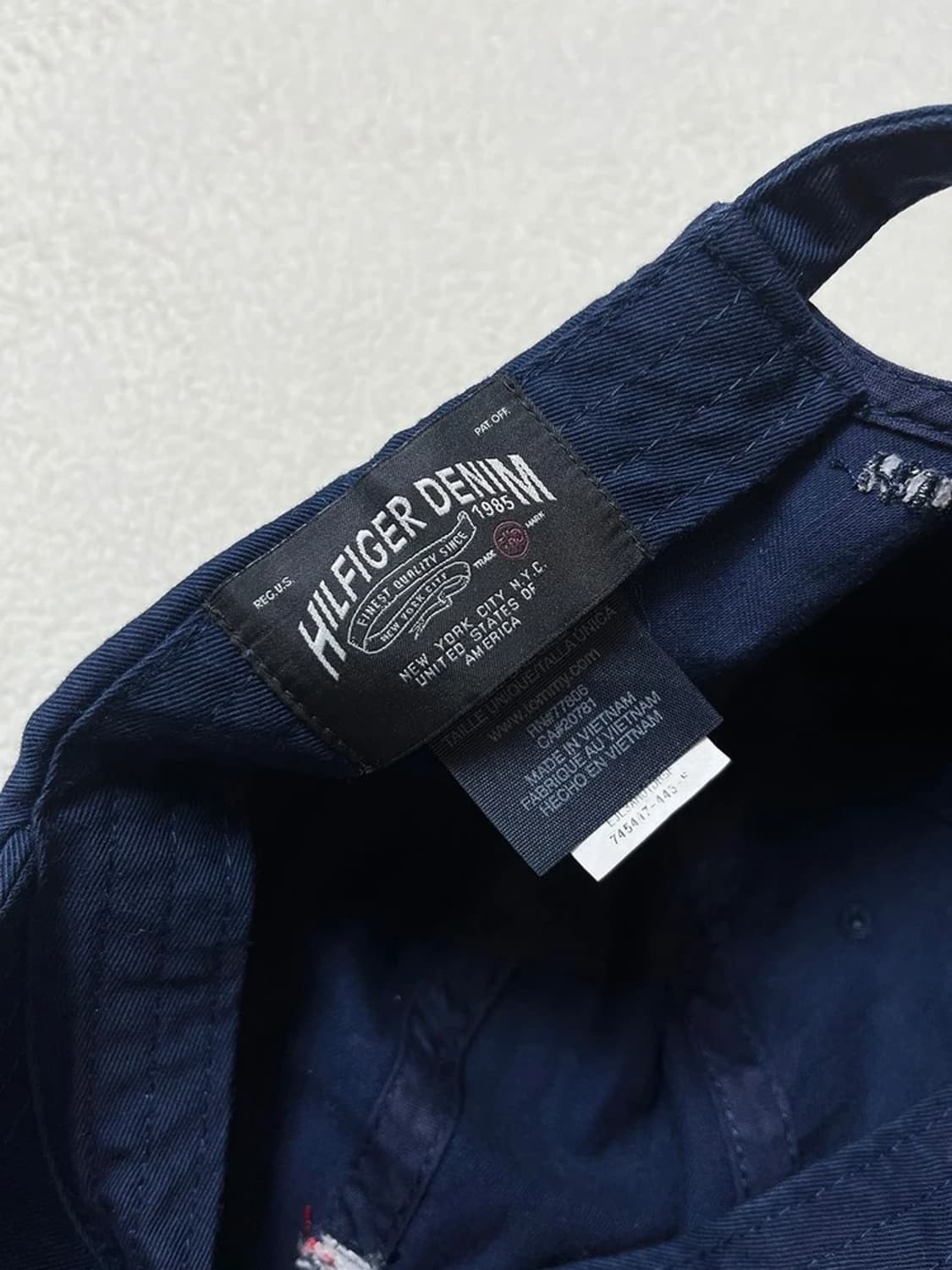 타미힐피거 00's 자수 로고 볼캡 Q1213 상품이미지6