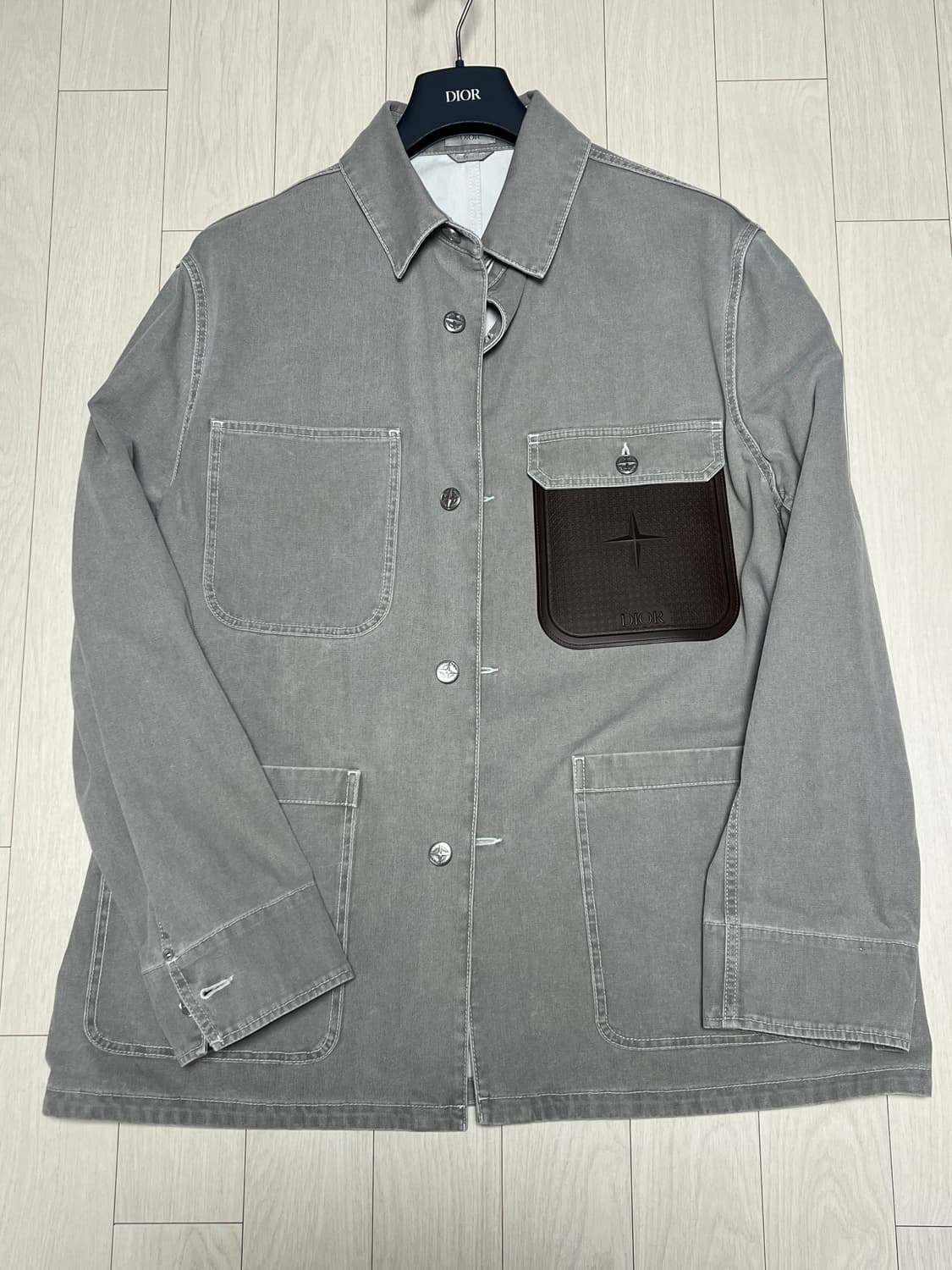 디올x스톤아일랜드 워크웨어 자켓 상품이미지1