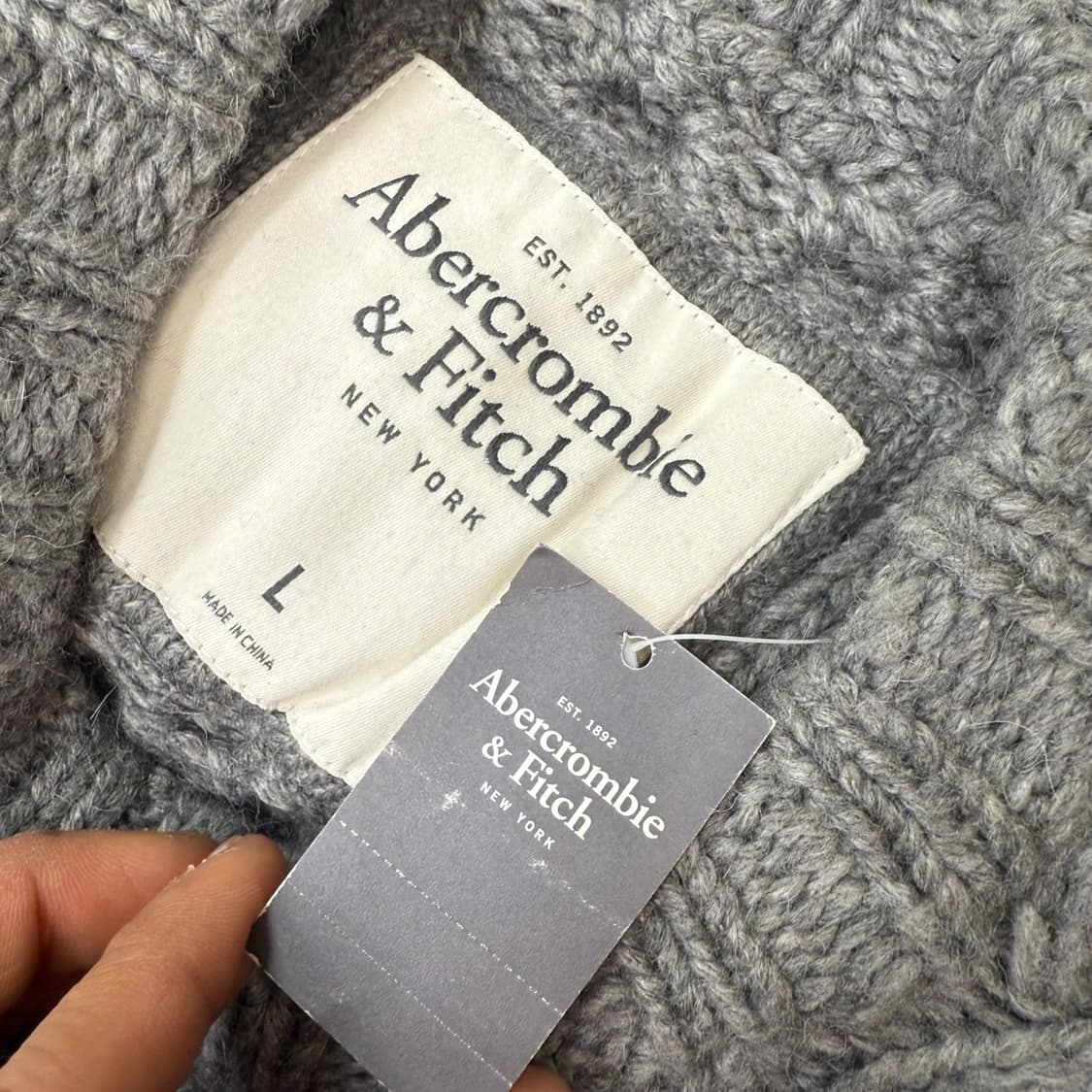 아베크롬비 꽈배기 니트 r2002 상품이미지6