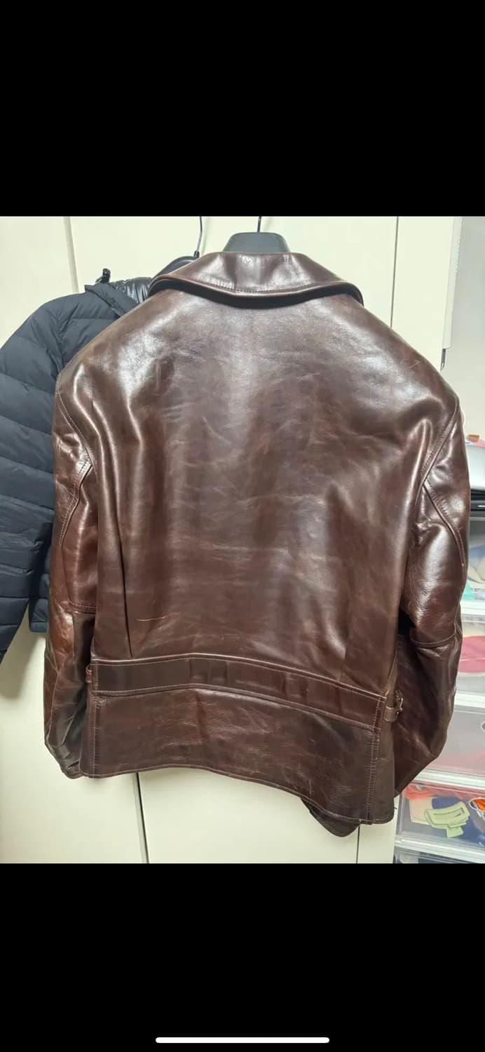 에어로 레더 1950s 하프벨트 상품이미지2