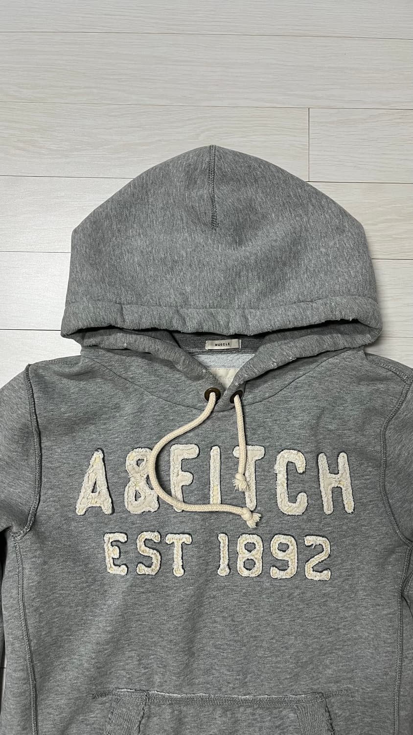 아베크롬비 후드 y2k  그레이 M 남녀공용 상품이미지3