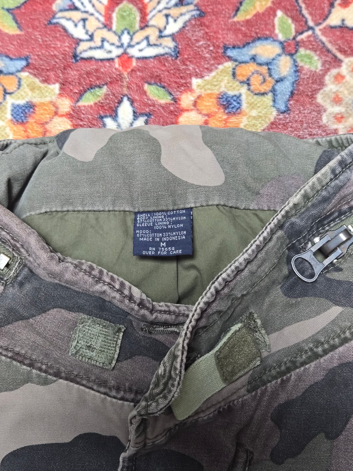 [판매] 아베크롬비 & 피치(A&F) 빈티지 M-65 카모 필드 자켓 상품이미지3