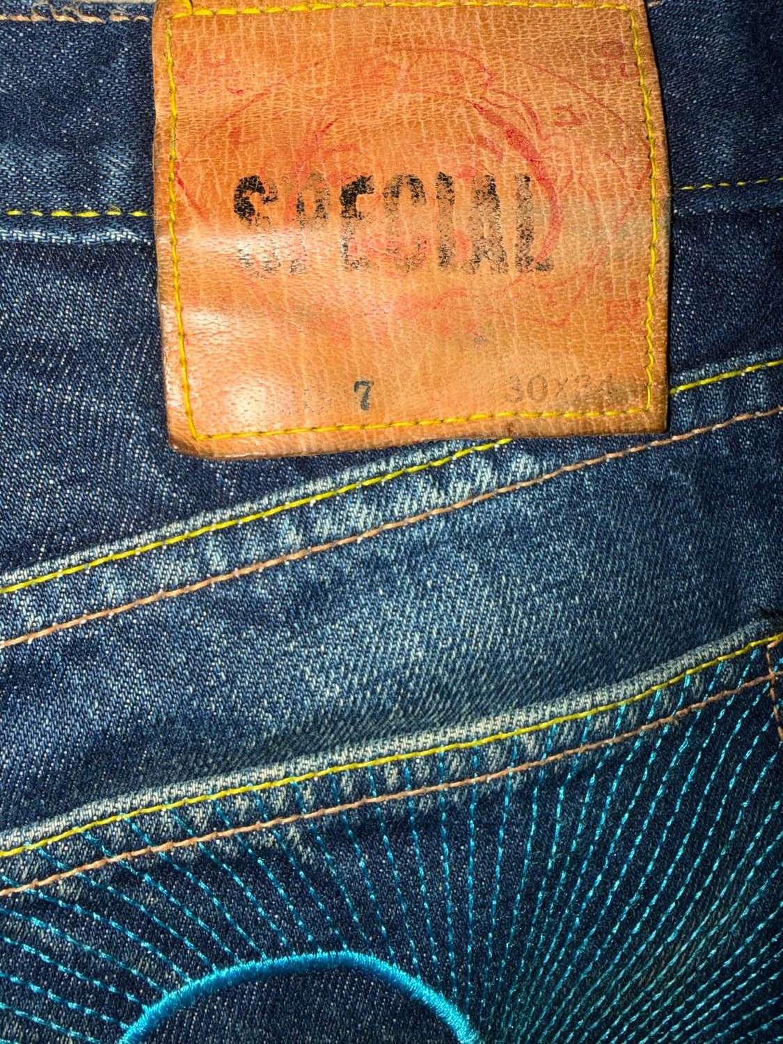 EVISU 00s 아카이브 데님 상품이미지5