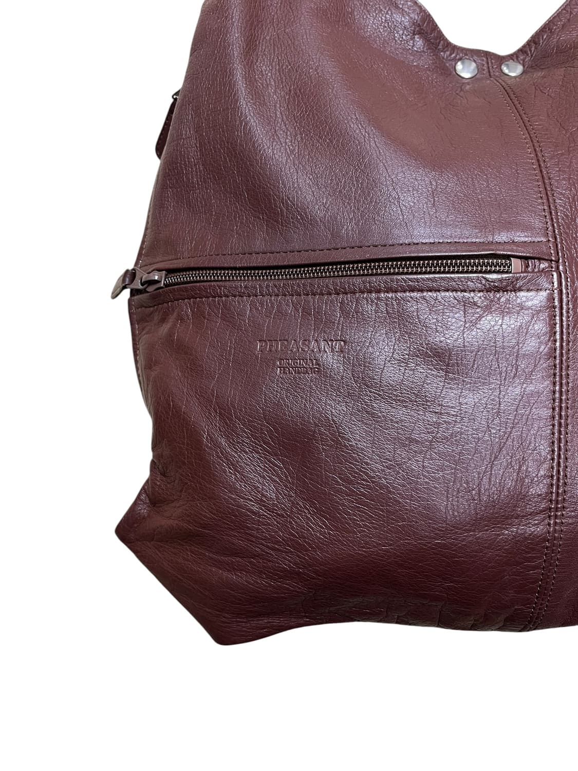 Cross strap leather bag 상품이미지2