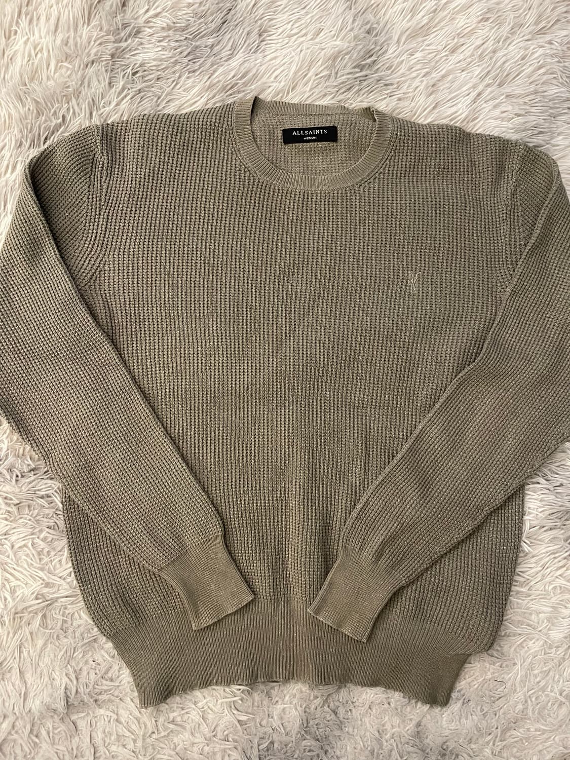 올세인츠 와플 니트 M 상품이미지1