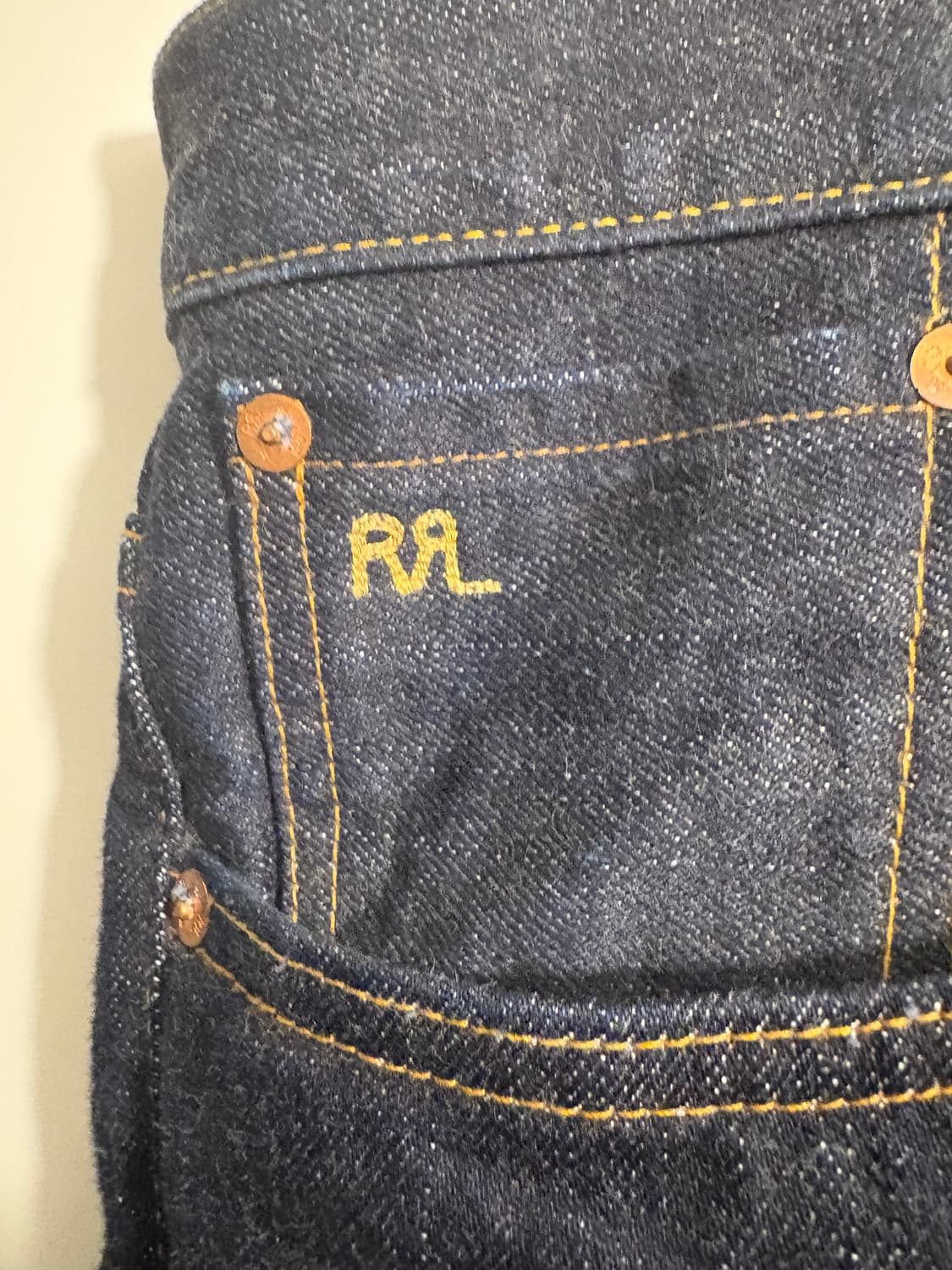 RRL 셀비지 5포켓 데님 상품이미지2