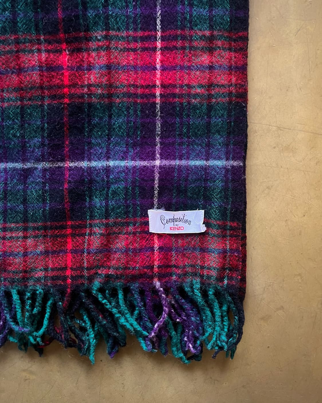 Composition by KENZO Old Check Muffler 상품이미지4