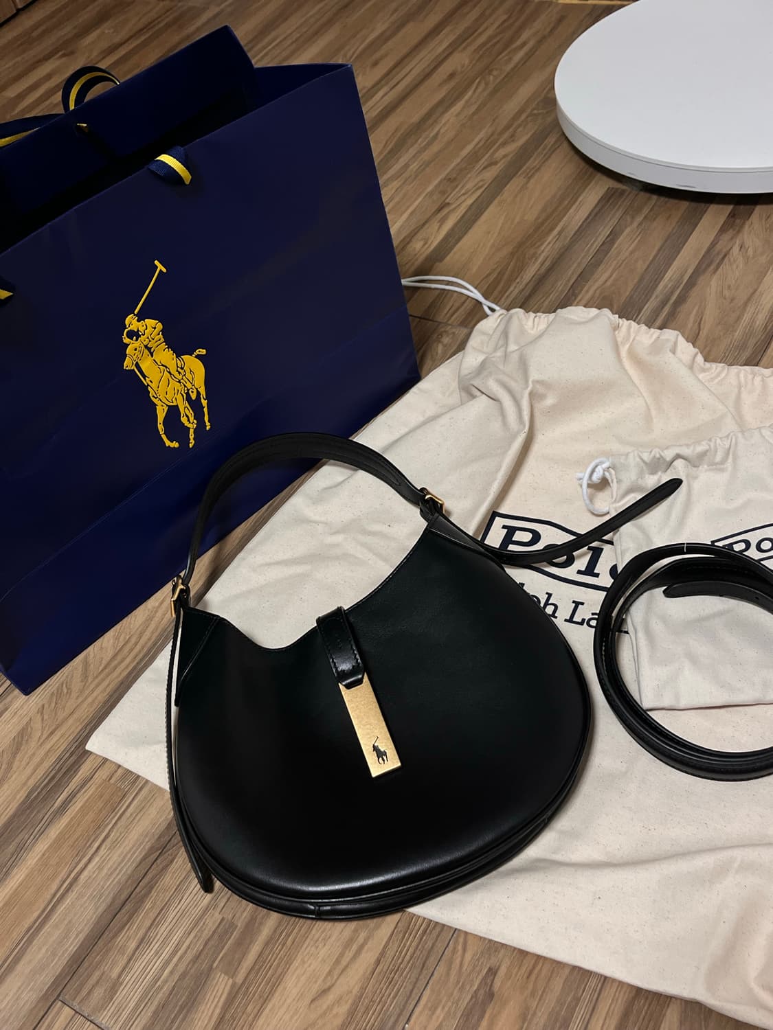 랄프로렌 카프스킨ID 블랙백 상품이미지1