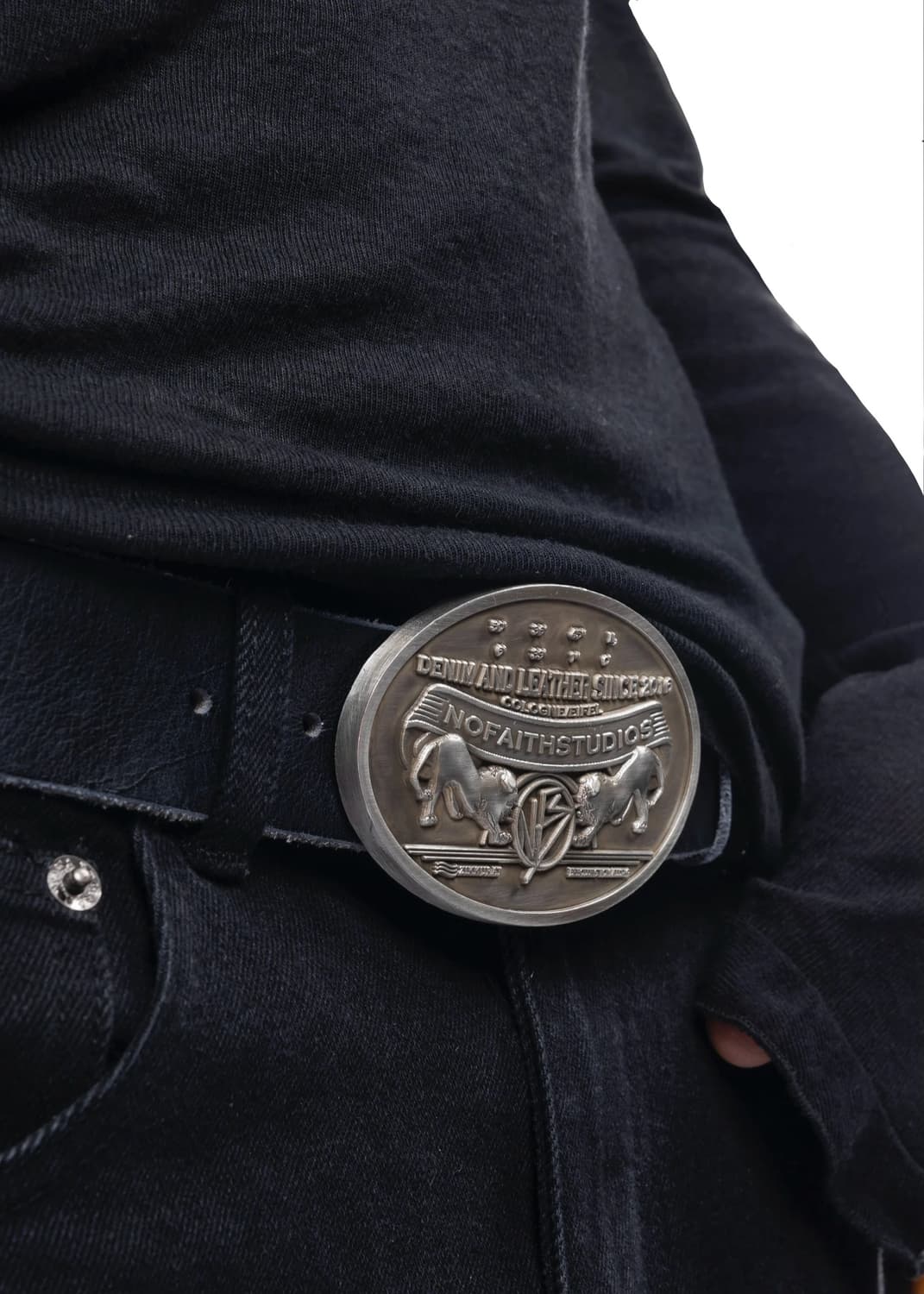 Nofaith 레더 벨트  상품이미지2