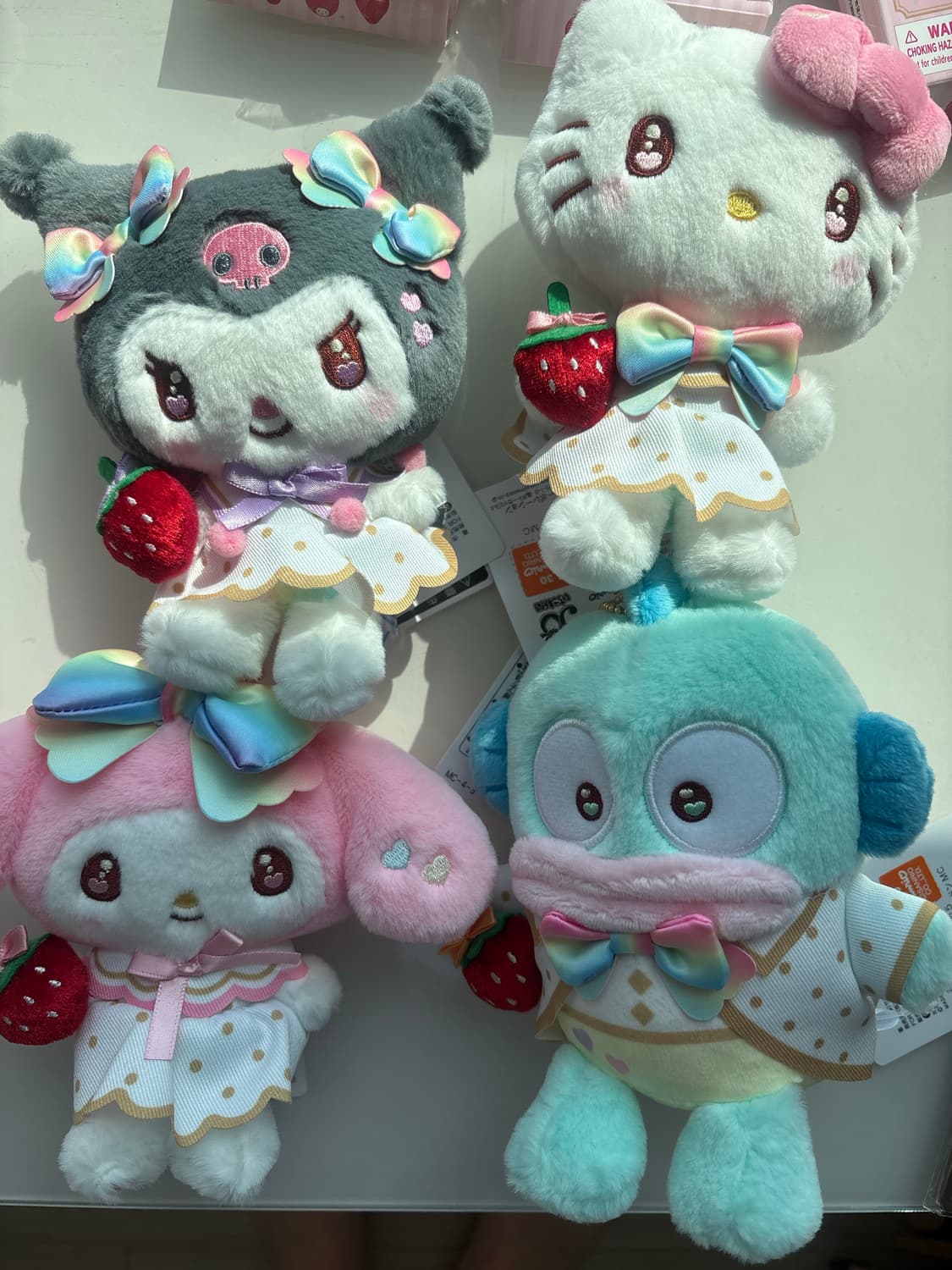 산리오 이치고 신문 50주년 딸기 마스코트 키티 쿠로미 마이멜로디 교동 상품이미지1