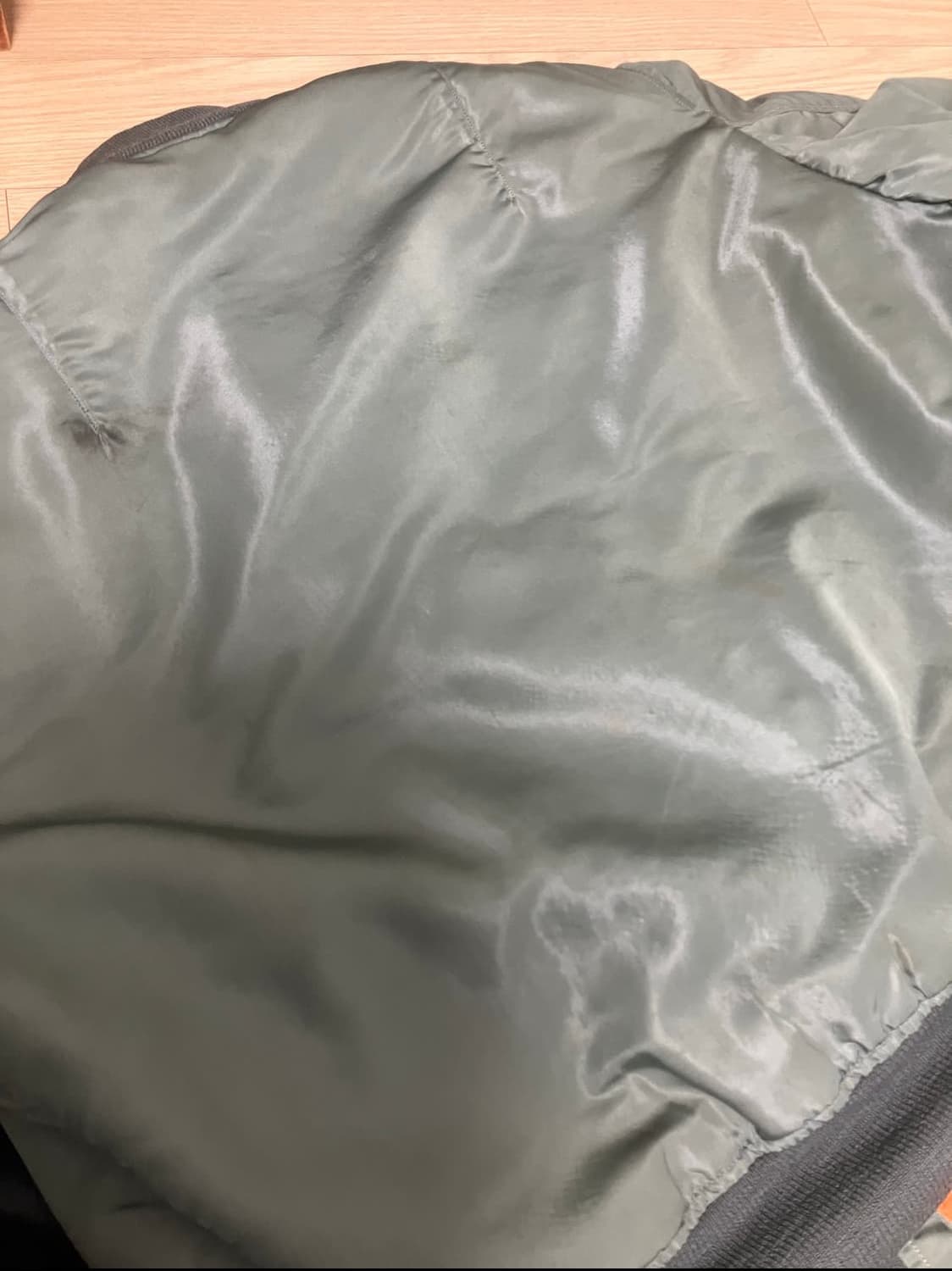 [L] 60s 오리지널 MA-1 C타입 크라운지퍼 상품이미지8