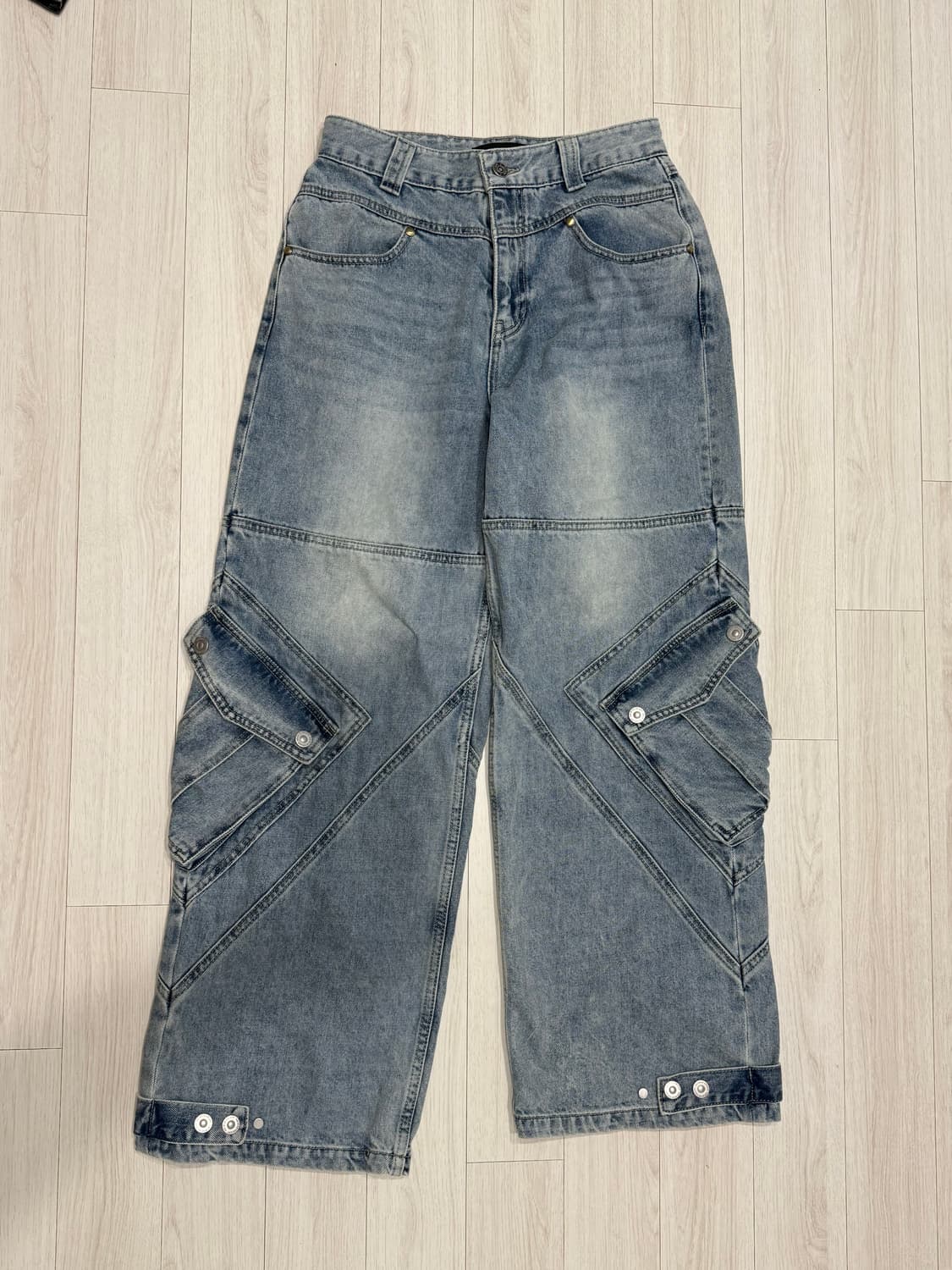 베이컨트아카이브 scopper x-pocket cargo denim 상품이미지5