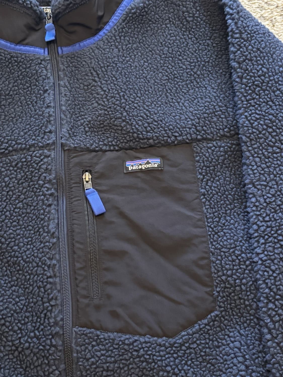 파타고니아 클래식 레트로-X 플리스 자켓 뉴 네이비/블루 상품이미지2