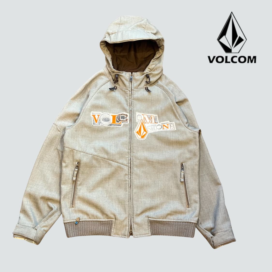 [M]VOLCOM 볼컴 빅로고 후드 자켓 상품이미지1