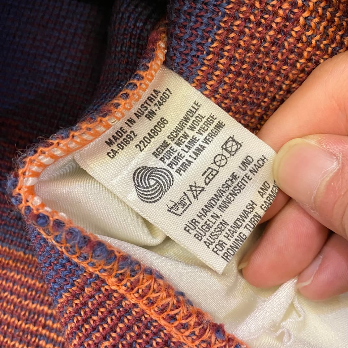 2000s STEFFNER 3D 패디드 스키 스웨터 상품이미지7