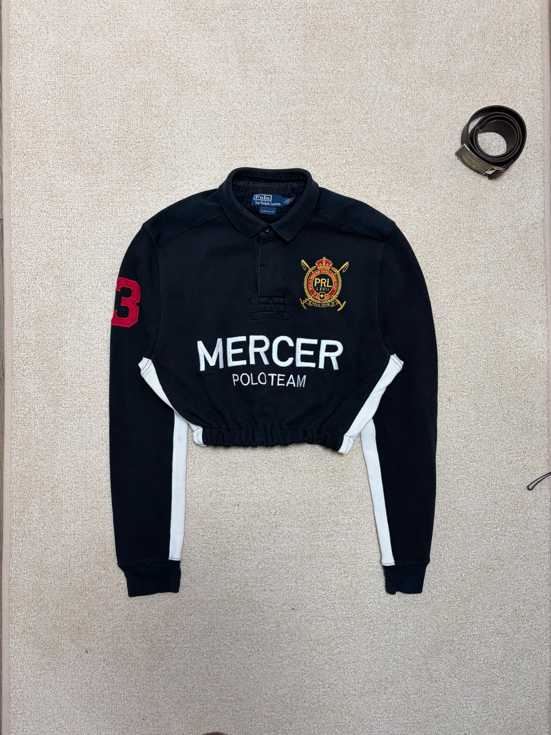 여성Free) 폴로 랄프로렌 머서 빅로고 치프키프 커스텀 크롭티 상품이미지1