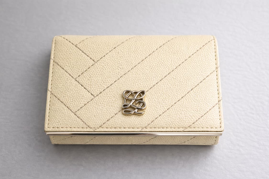 루이까또즈 퀼팅 지갑 옐로우 상품이미지1