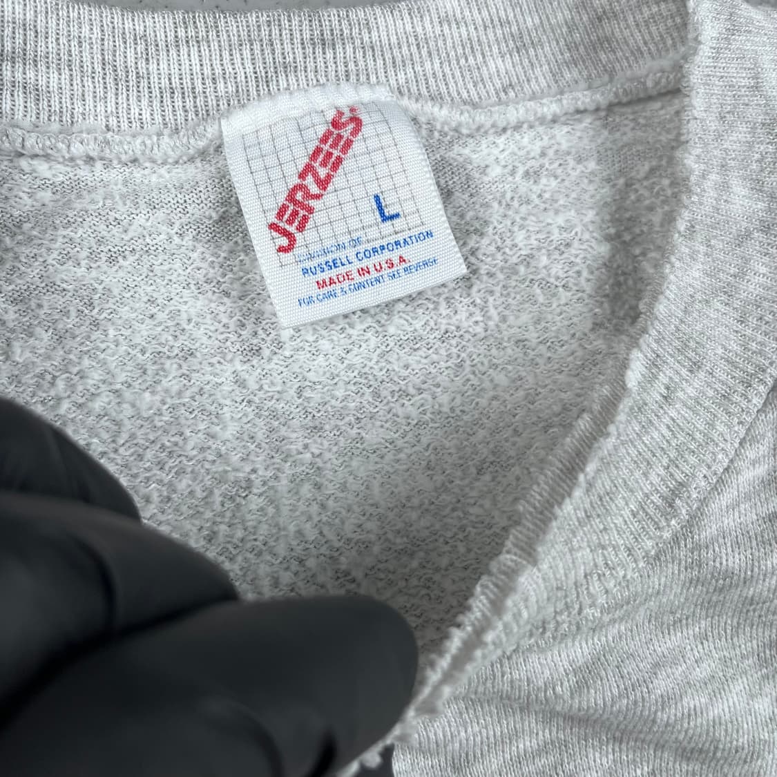 빈티지 블랭크 스웻셔츠 헤더그레이 상품이미지6