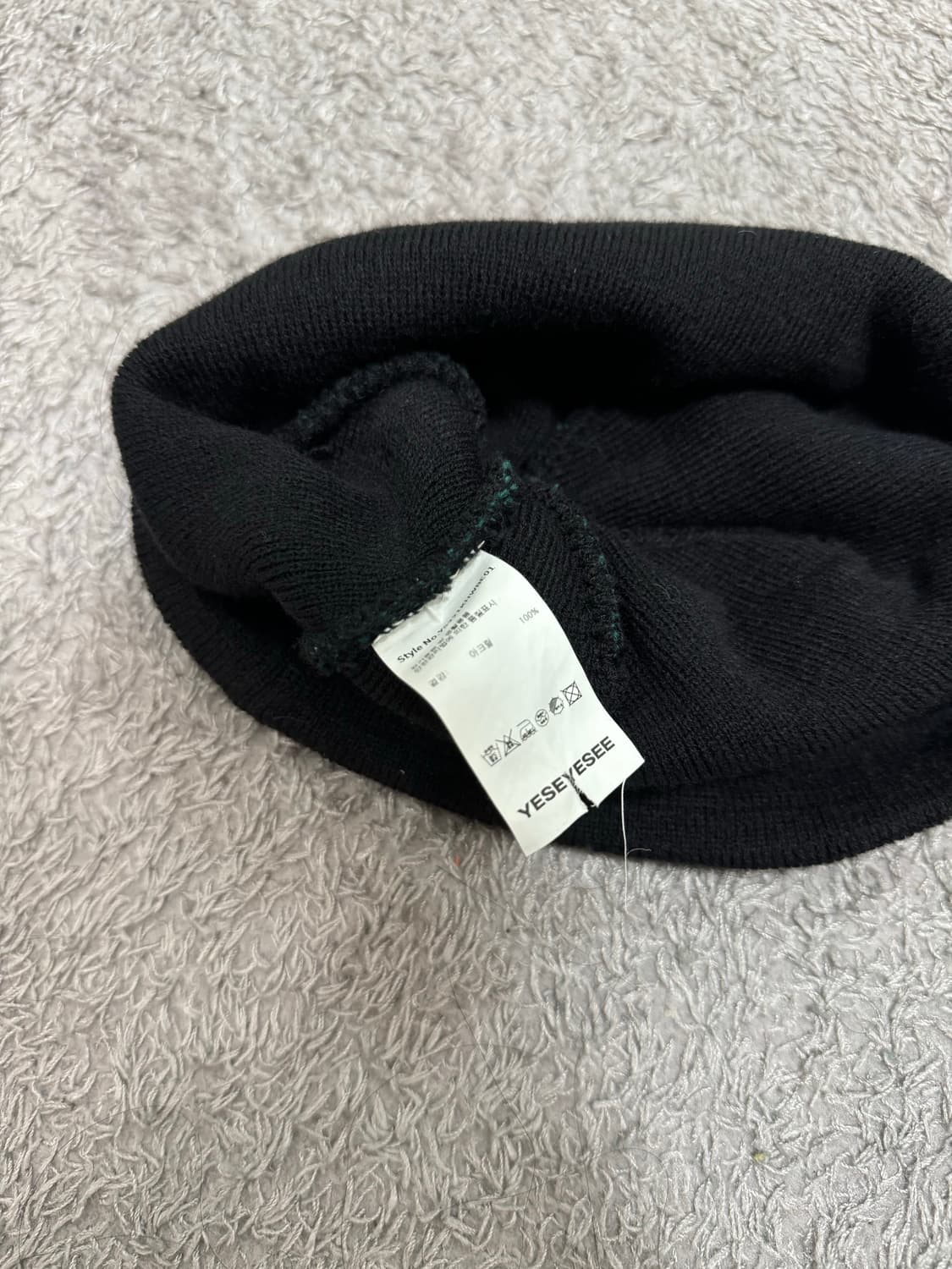 예스아이씨 트래버스 자카드 비니 상품이미지3