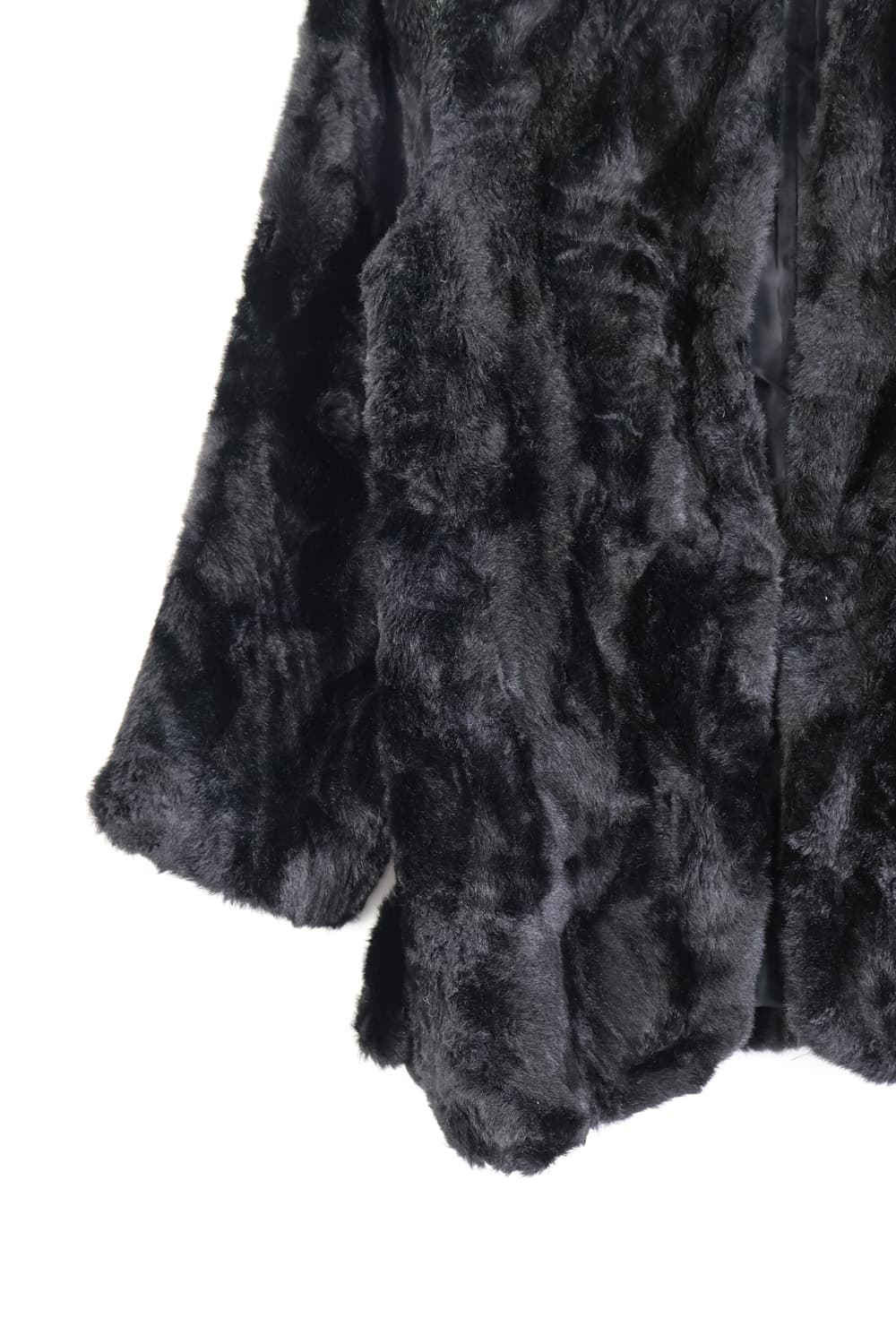 Jpn Black Eco Fur Jacket 상품이미지7