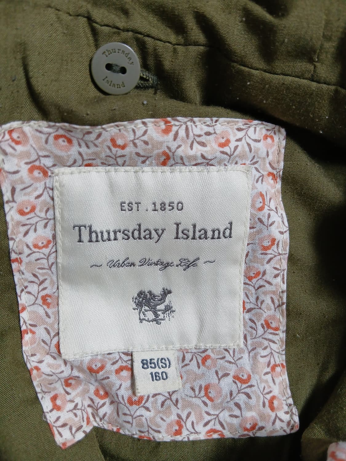 써스데이아일랜드 야상후드S 상품이미지5