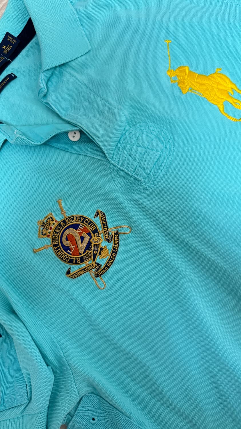 (경매 합니다) 폴로 빅포니 치프치프 반팔 카라티 상품이미지2