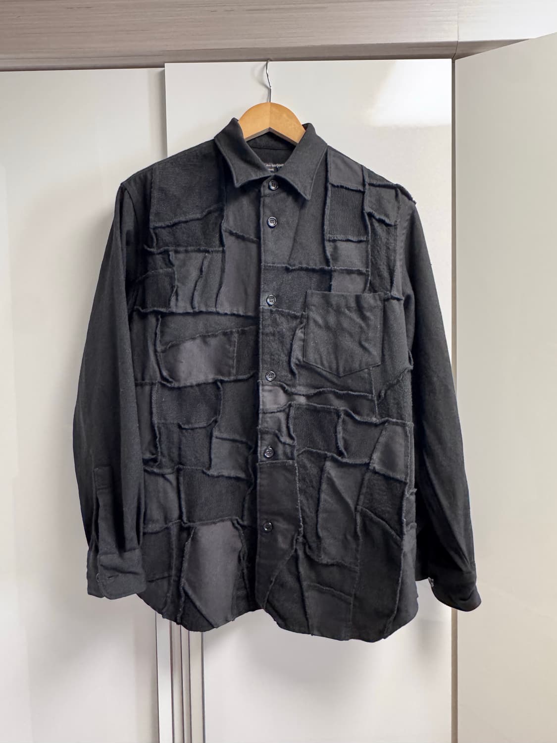 꼼데가르송 옴므 패치워크 셔츠 M 상품이미지1