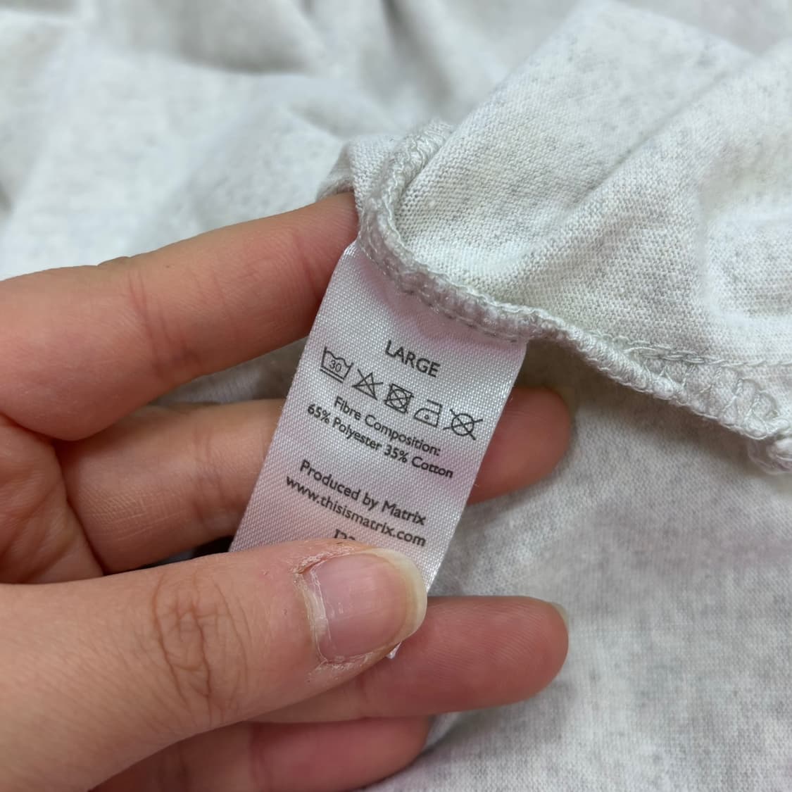 L 카타르항공 브랜드 반팔 티셔츠 0325E 상품이미지4