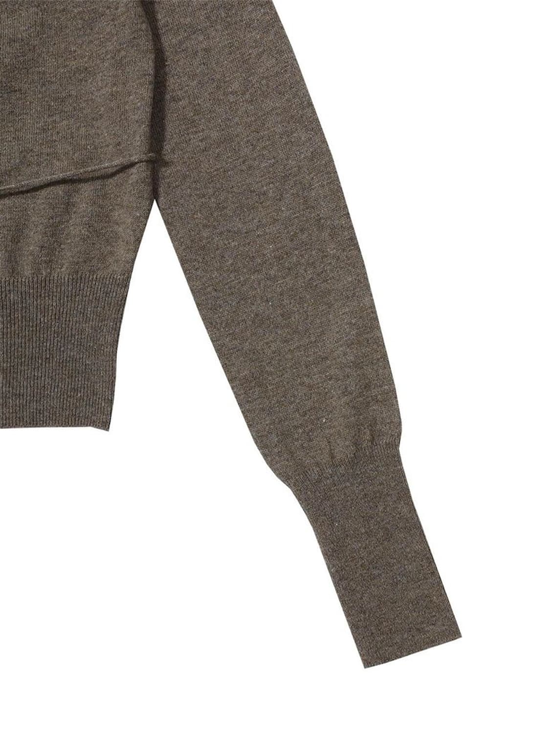 보헤미안서울 버튼 니트 가디건 상품이미지5