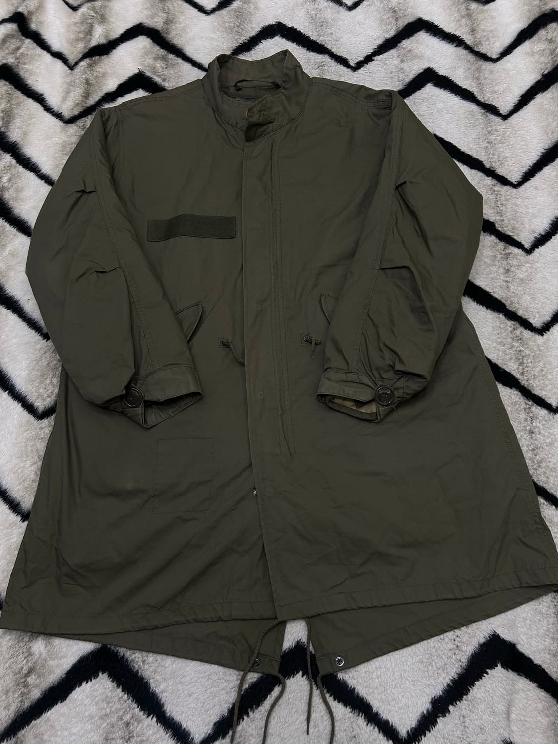 [Xs]YMCL KY 오버핏 M-65 피쉬테일/카키올리브 상품이미지2