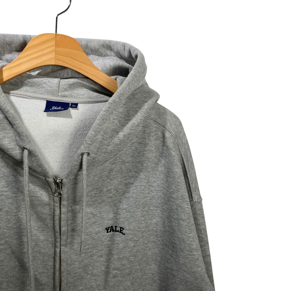 예일 그레이 후드집업 상품이미지3