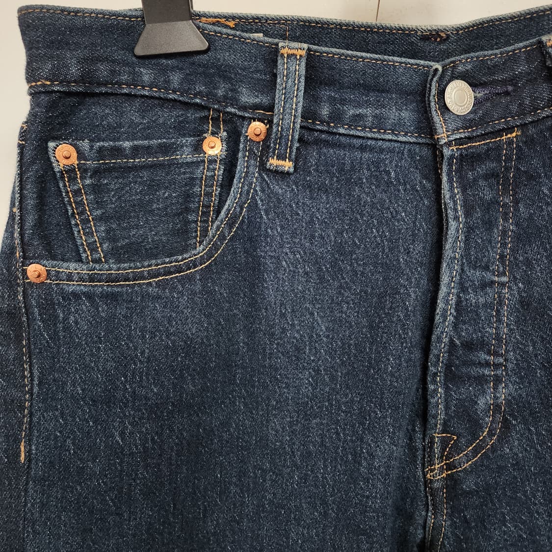 리바이스 데님 청바지 진청 상품이미지2