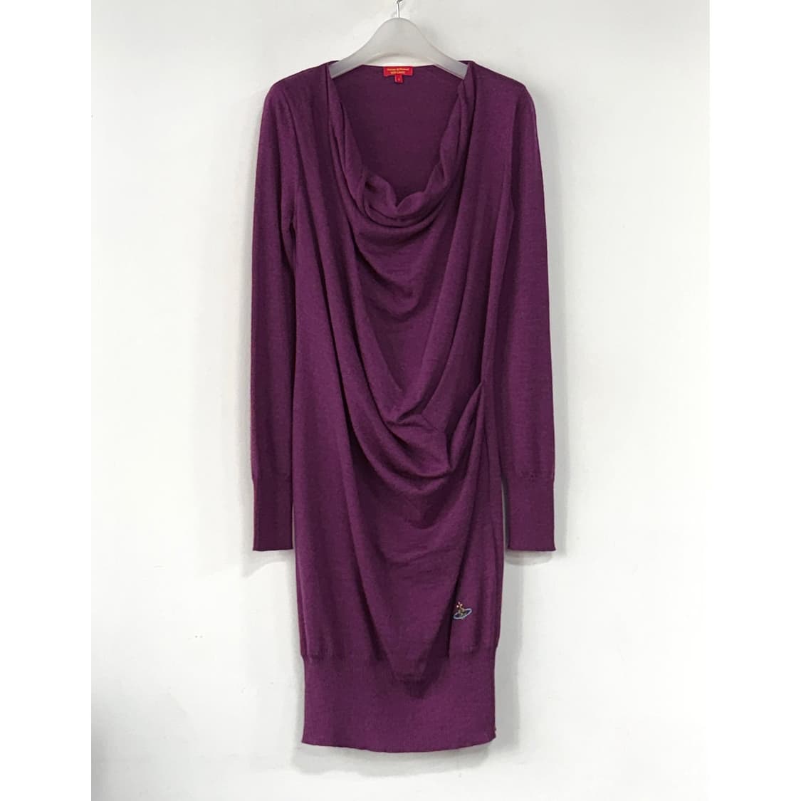 비비안웨스트우드 카울넥 니트 원피스 상품이미지1