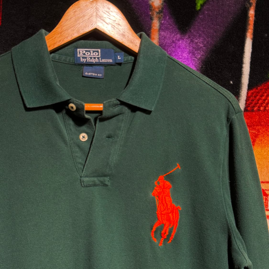 폴로랄프로렌 빅포니 긴팔 카라티 L 상품이미지2