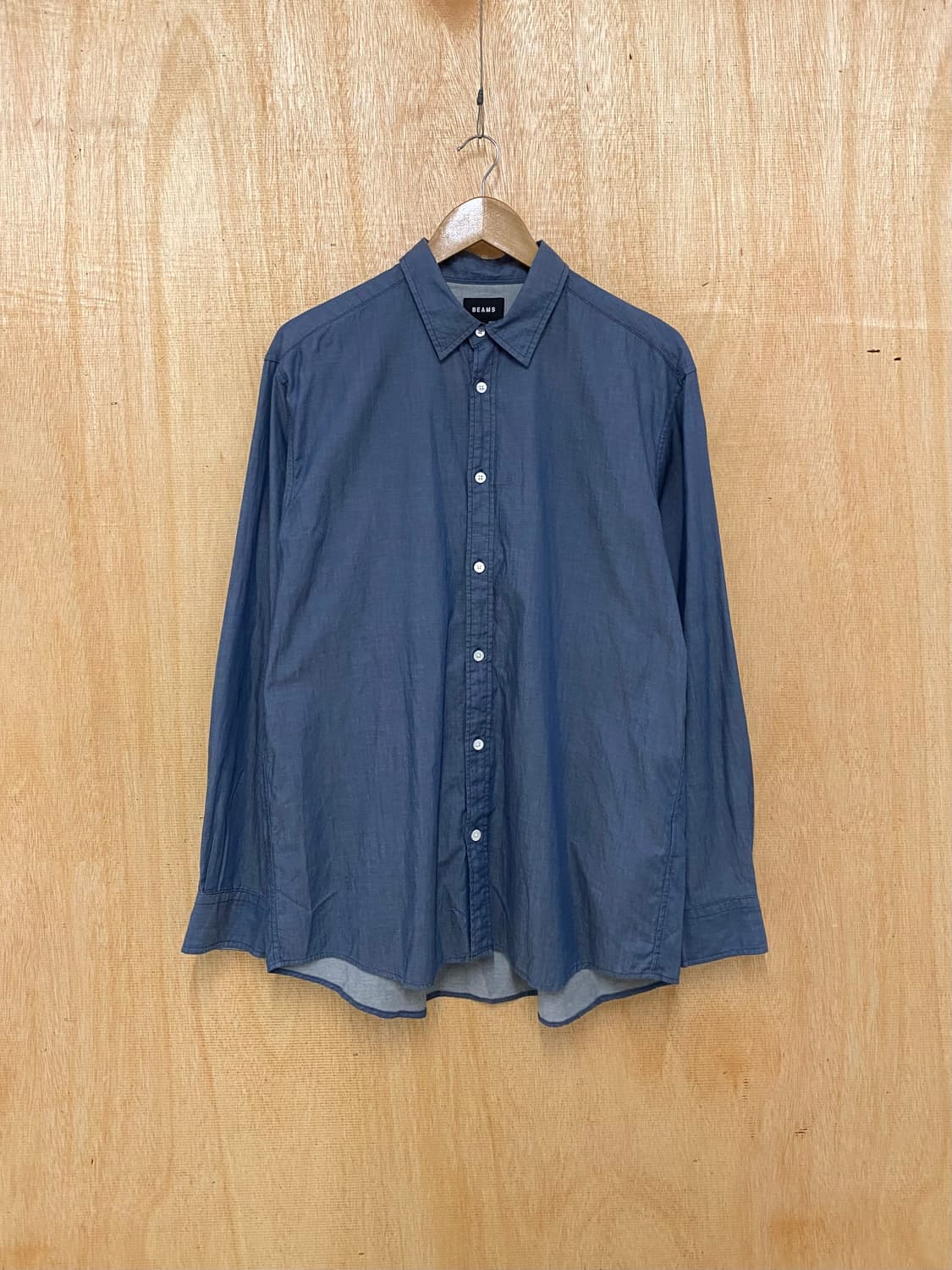 BEAMS shirts 빔즈 오리지널 패브릭 셔츠 상품이미지1