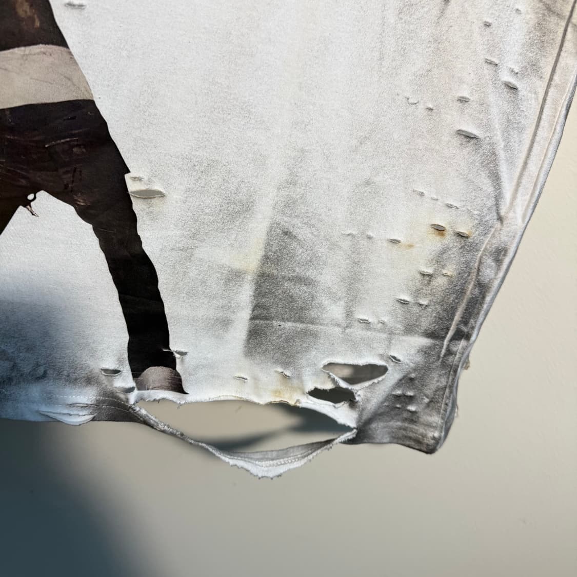 빈티지 트래비스스캇 디스트로이드 데미지 반팔 상품이미지7