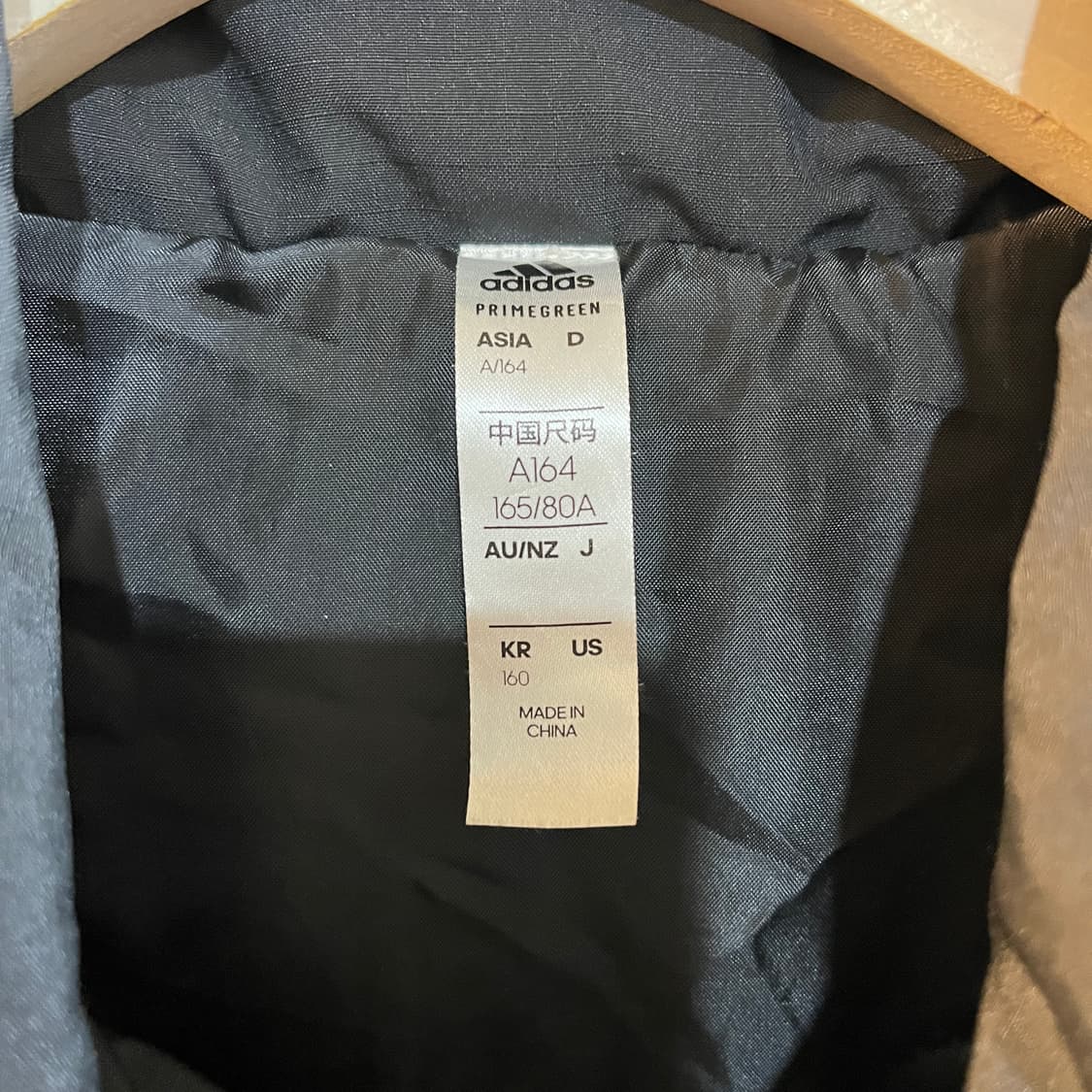 [90~95] 아디다스 백로고 오리털 패딩 조끼 베스트 남여공용 상품이미지4