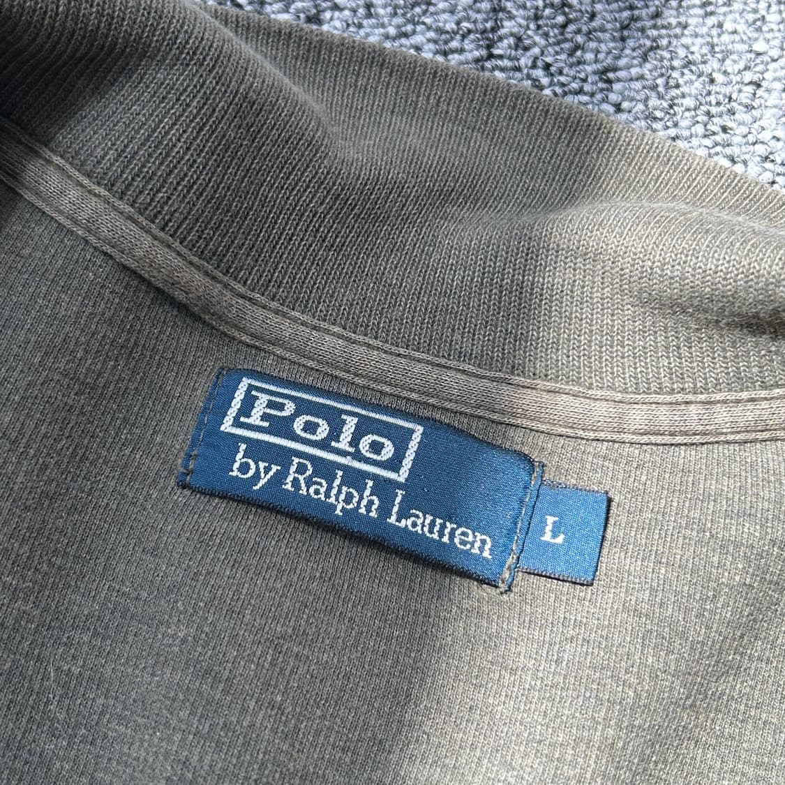 폴로 랄프로렌 카키 리메이크 하프집업 상품이미지8