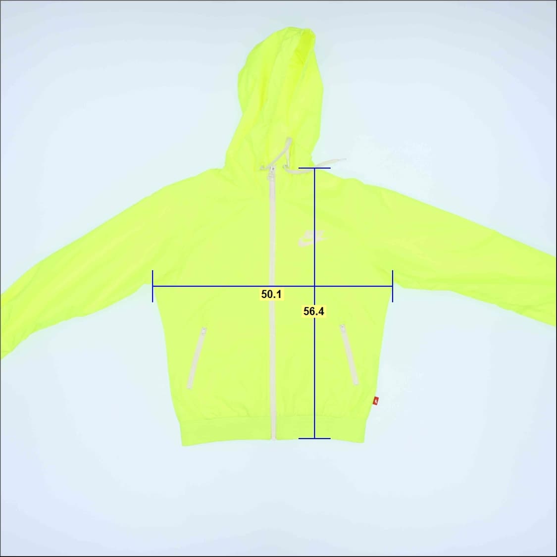 [L] 나이키 여성 형광 윈드러너 바람막이 자켓 1230H1 상품이미지9