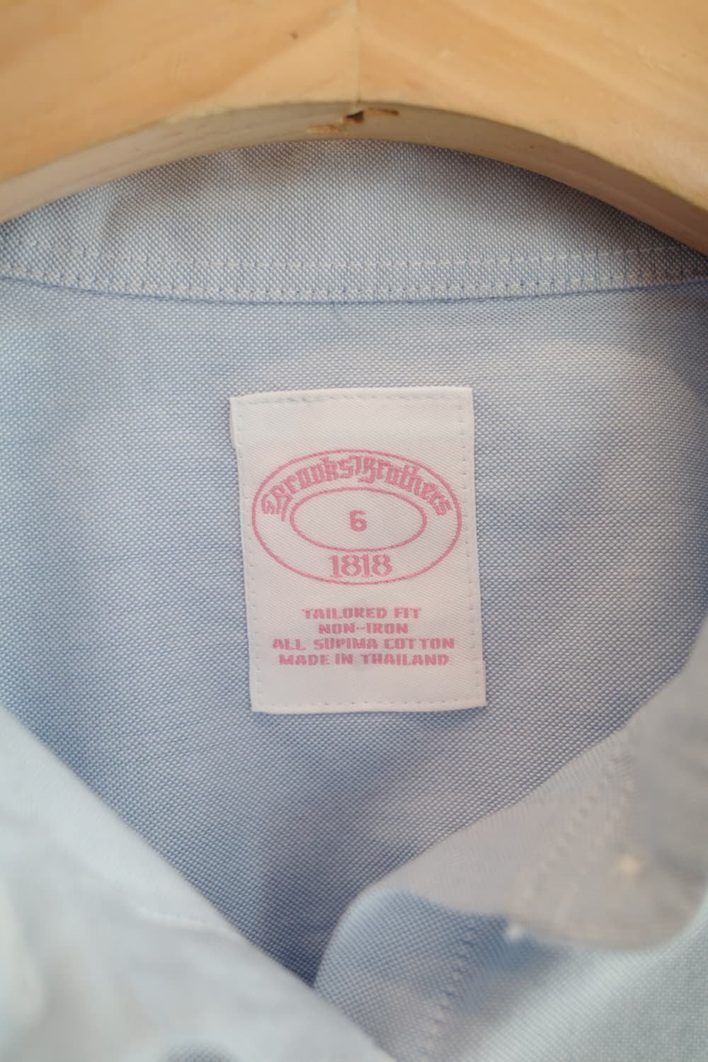 BROOKS BROTHERS 브룩스 브라더스 로고 자수셔츠 상품이미지3