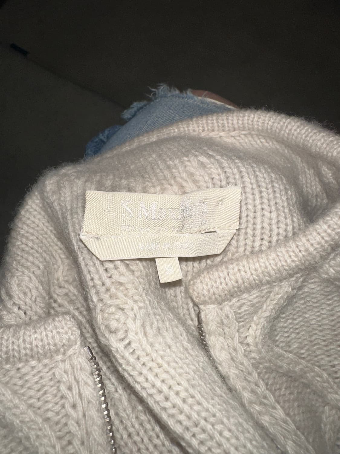 Max Mara pattern detail knit zip-up 상품이미지8