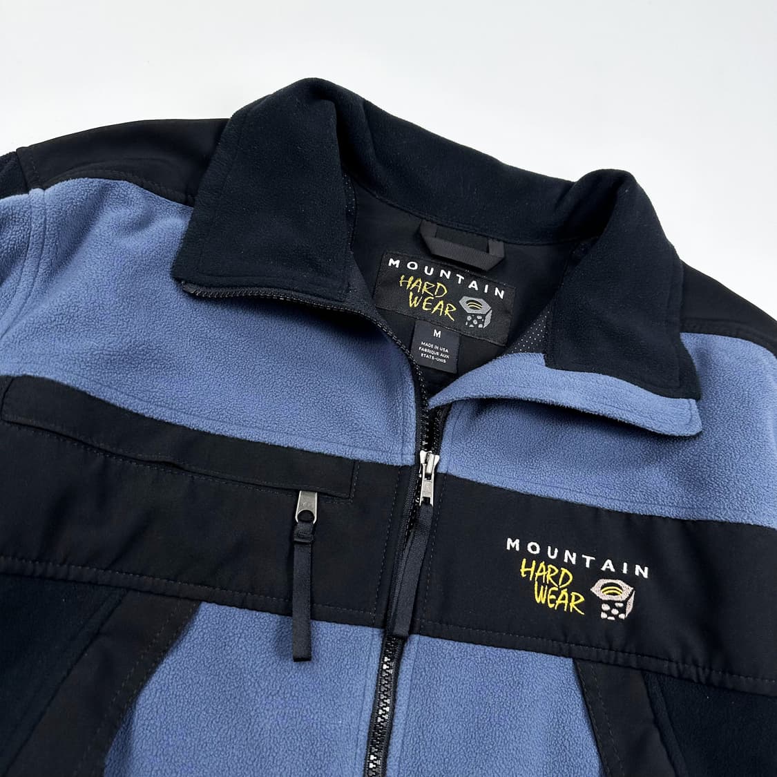 마운틴하드웨어 USA 플리스 자켓 블루 블랙 M 상품이미지4