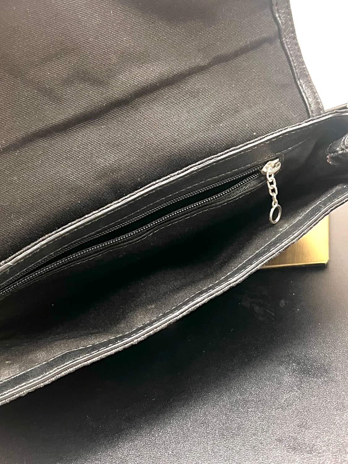 90s coach 시그니처 블랙 쉬머 캔버스 실버 하드웨어 숄더백 상품이미지8