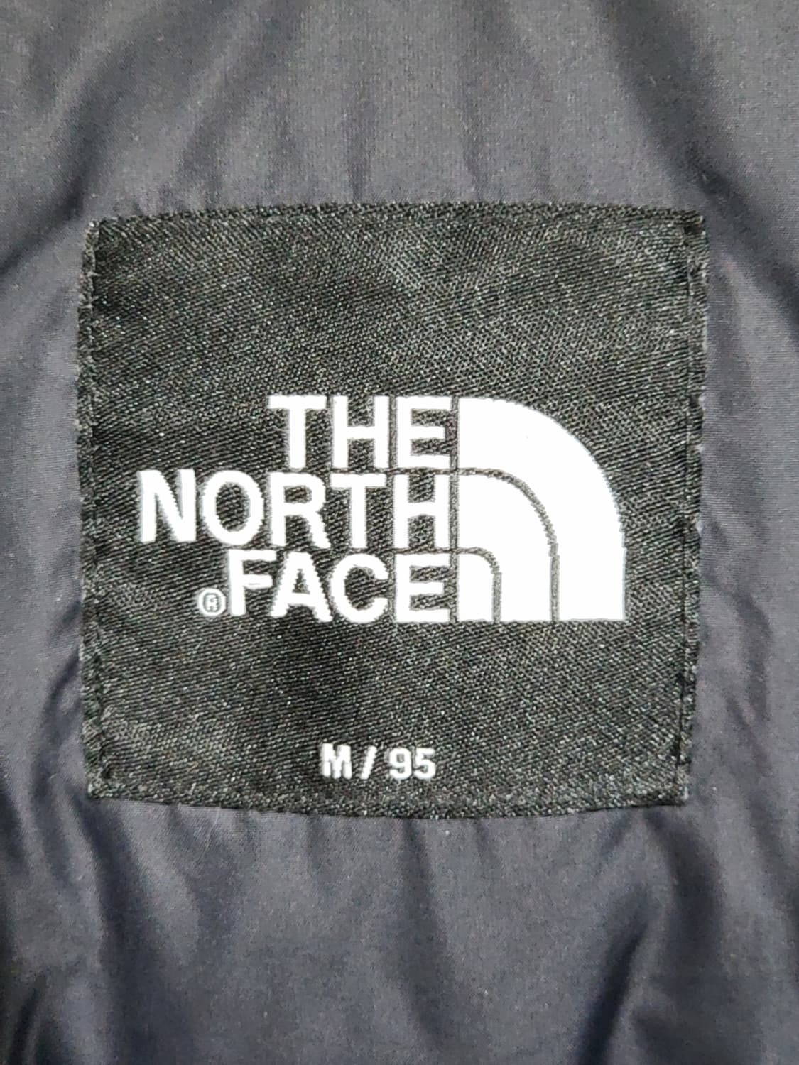 (M) 노스페이스 눕시 패딩점퍼 블랙 거위털 구스다운 자켓  상품이미지3