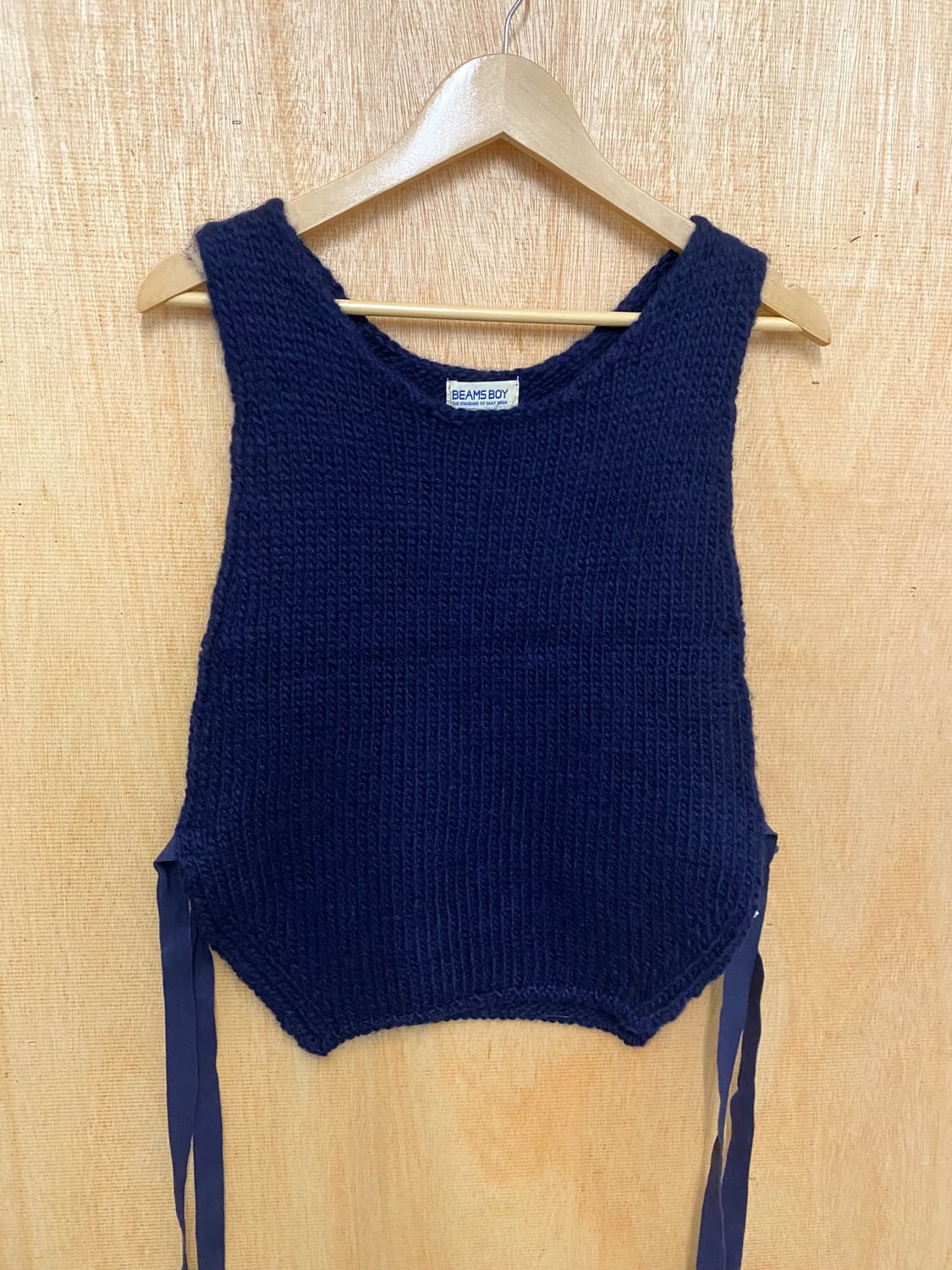 BEAMS BOY knit vest 빔즈보이 레이어드 니트 베스트 상품이미지3