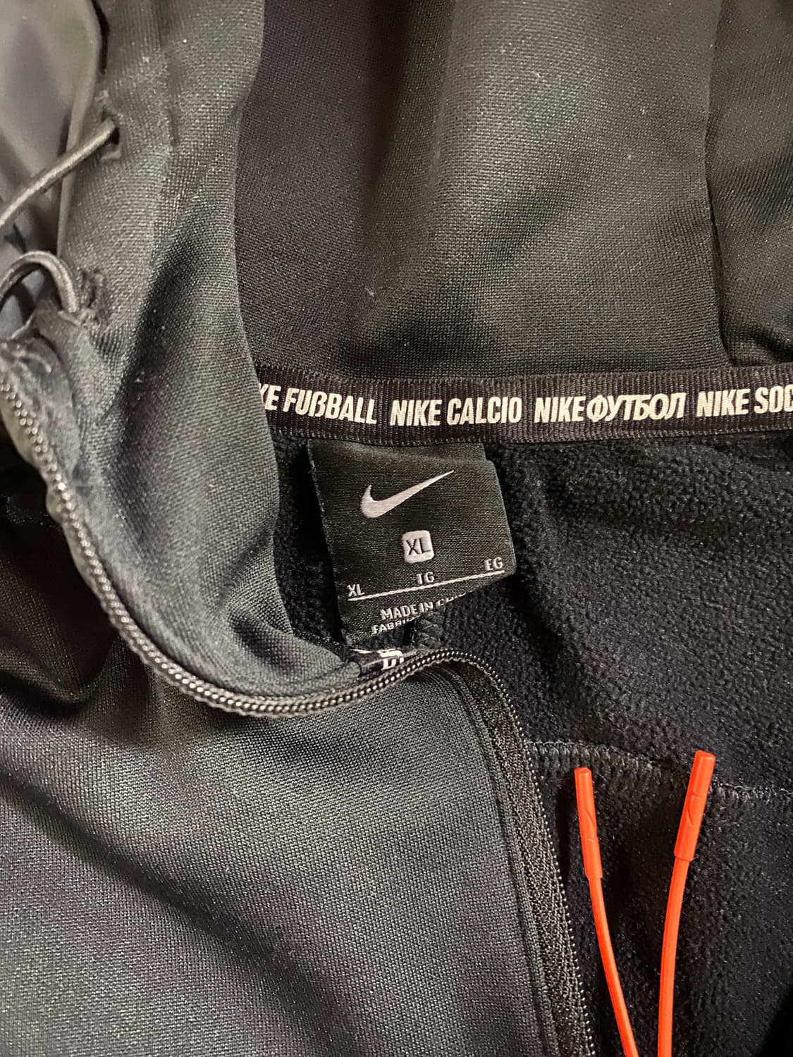 나이키 F.C. 후드 아노락 블랙 XL 상품이미지3