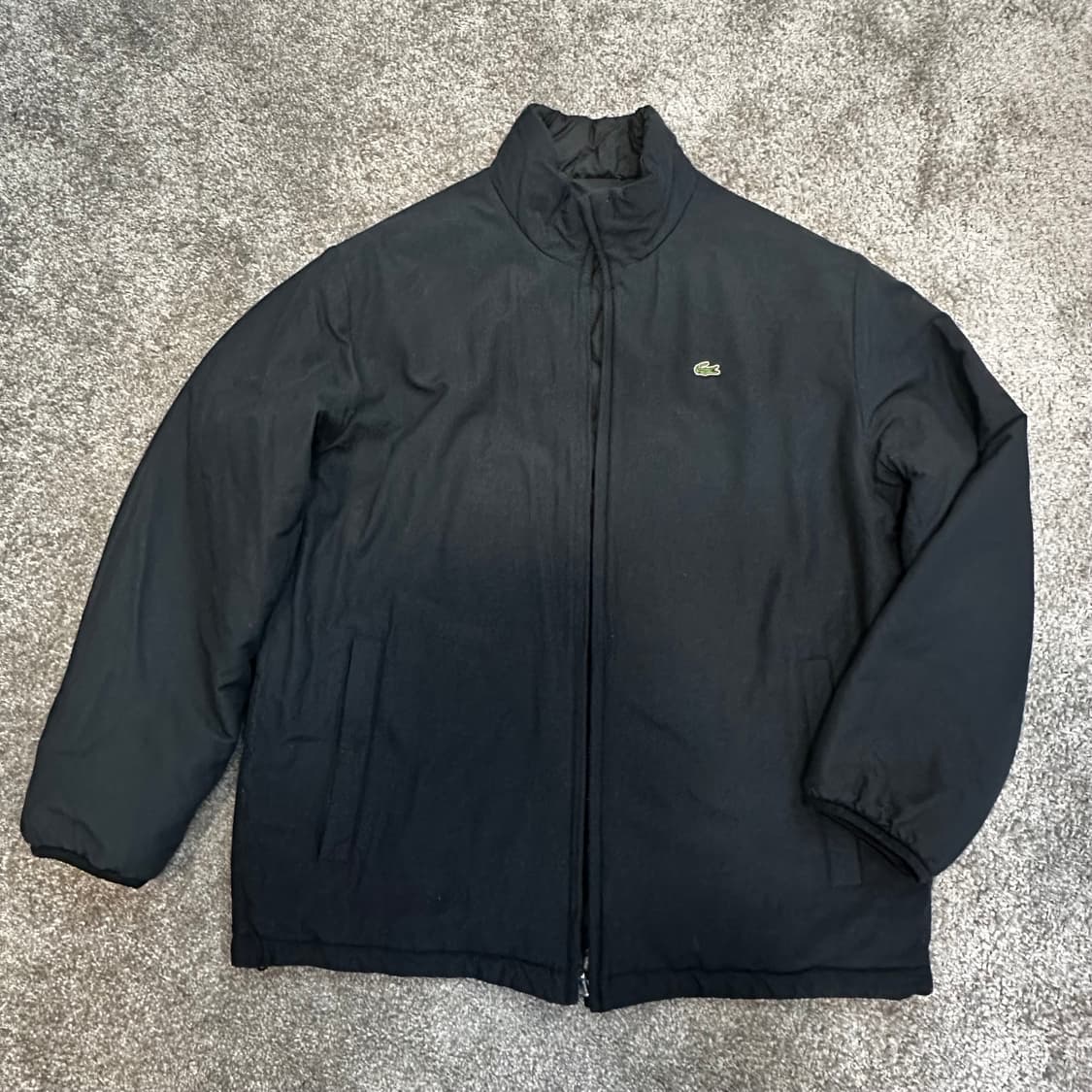 라코스테 리버서블 퀄팅 나일론 필드 자켓M-L 상품이미지5
